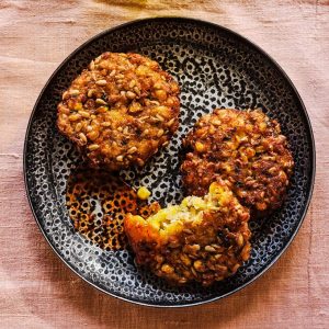 Giggling Squid cookbook corn fritters recipe