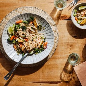 Giggling Squid Cookbook vegan pad thai curry